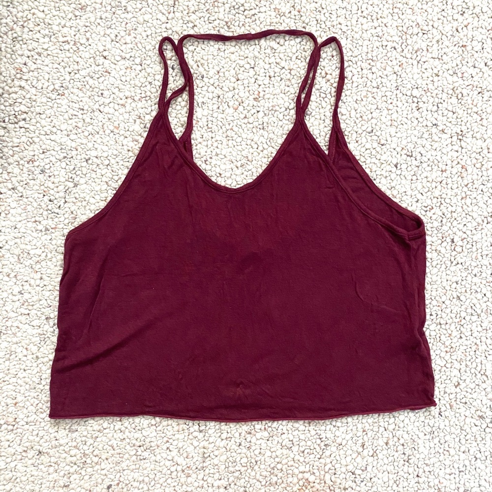 Brandy Melville double strap tank top